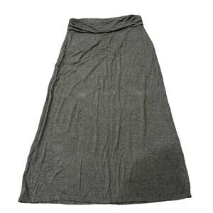 J.Crew Women's Stretchy Jersey Maxi Skirt Gray Size S